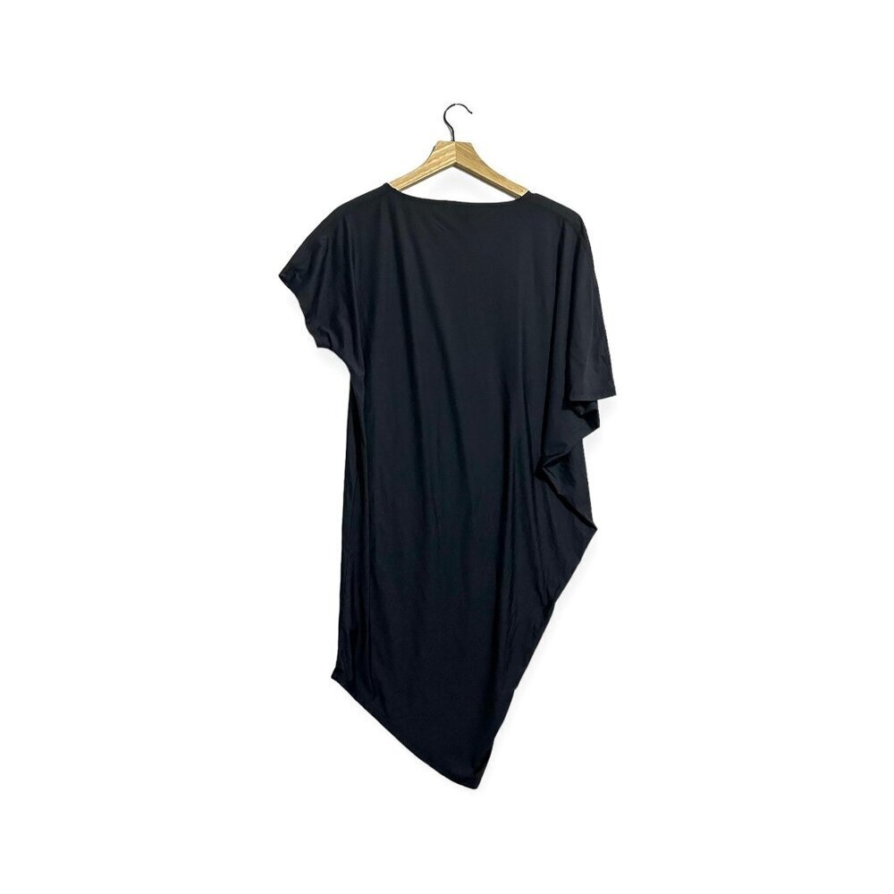 Athleta Sunlover Hilo Asymmetric Dress, Black, Size XXS - Picture 3 of 12